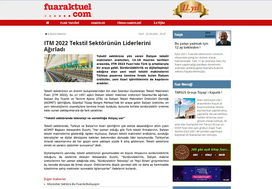 fuaraktuel.com – article screenshot