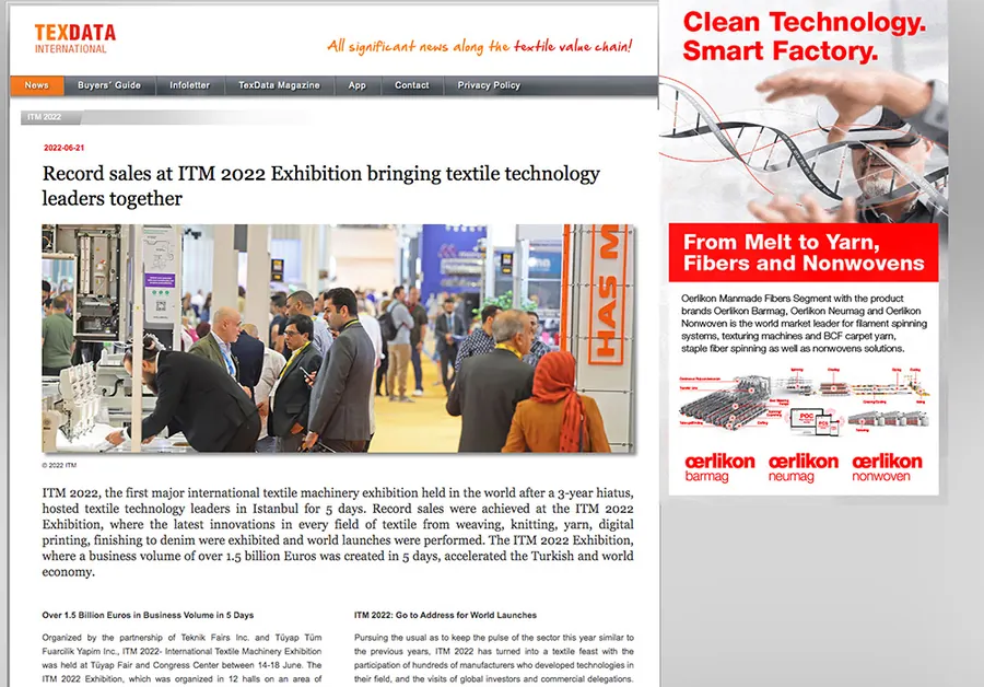 texdata.com – article screenshot