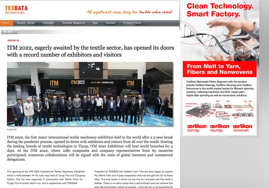 texdata.com – article screenshot