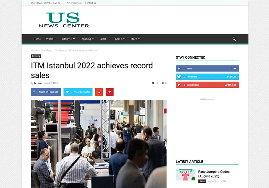 usnewscenter.org – article screenshot