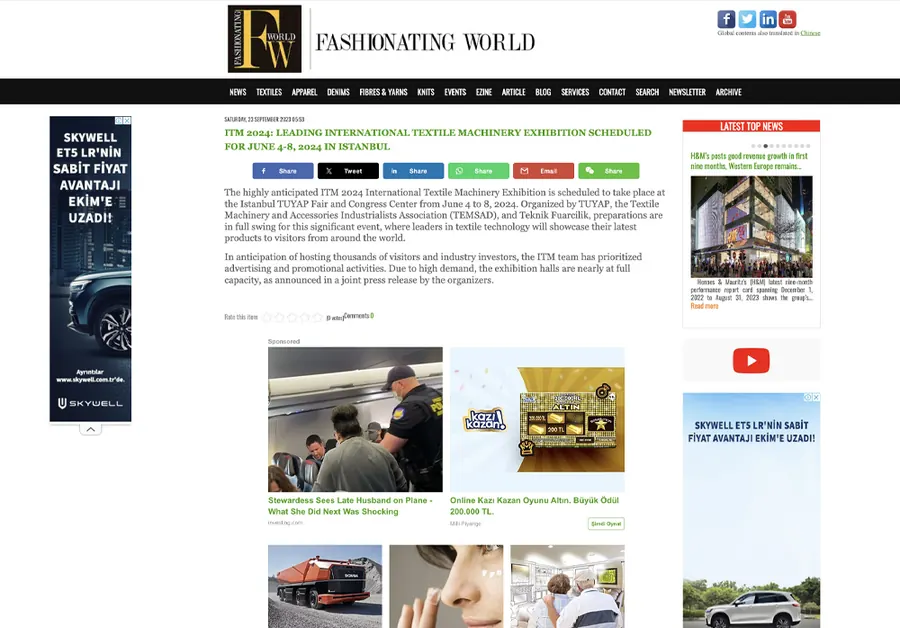 fashionatingworld.com – article screenshot