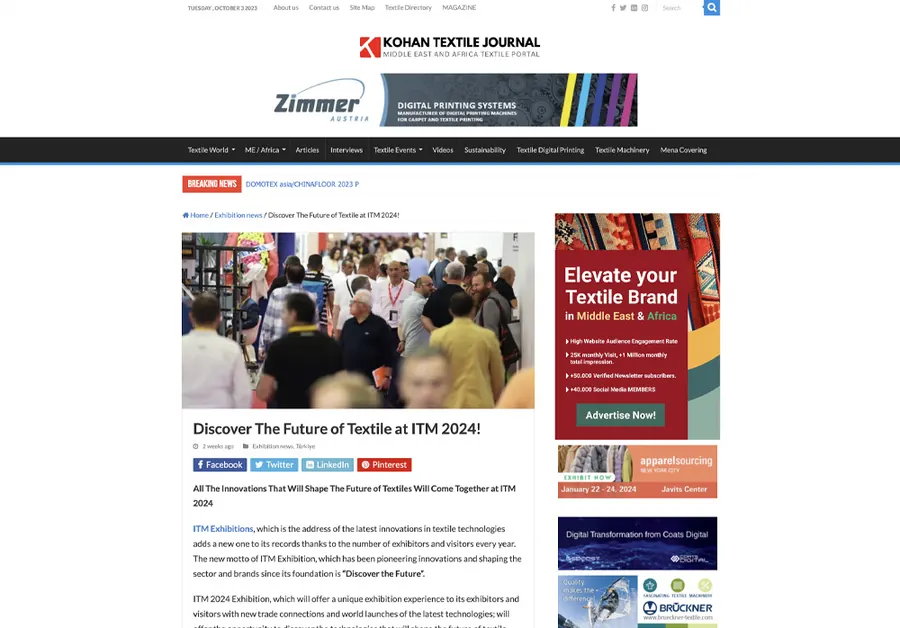 kohantextilejournal.com – article screenshot