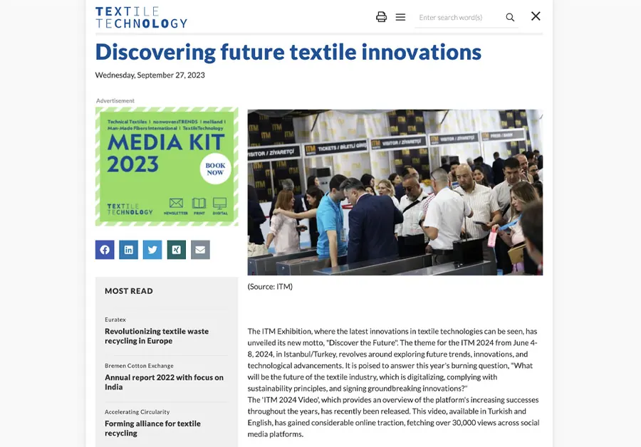textiletechnology.net – article screenshot