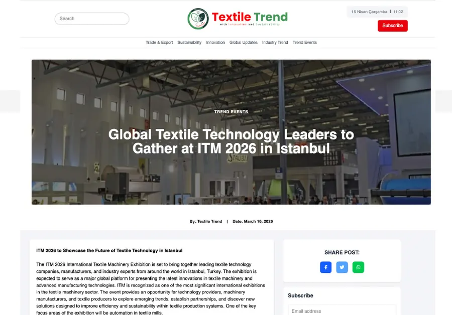 textiletrend.net – article screenshot