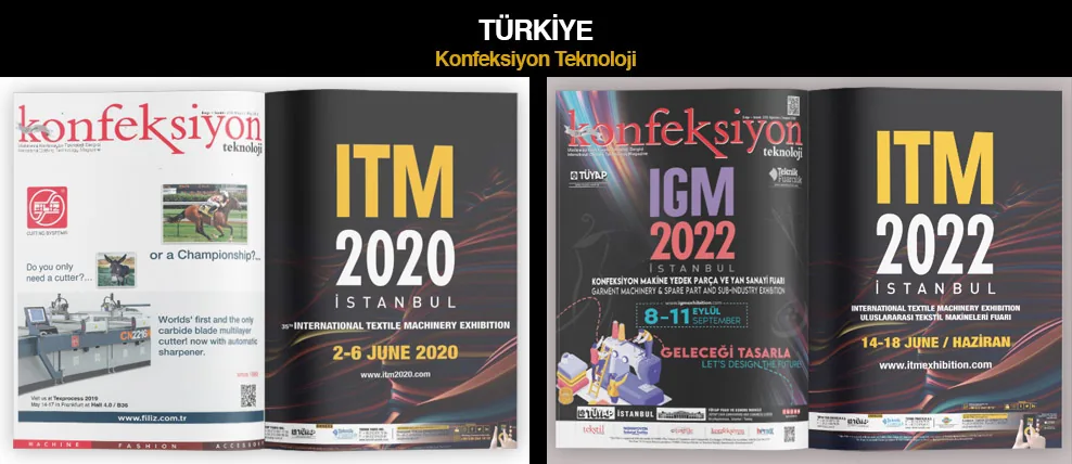 ITM advert in Konfeksiyon Teknoloji
