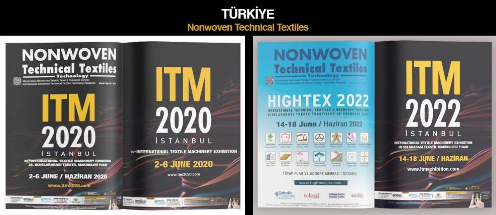 ITM advert in Nonwoven Technical Textiles