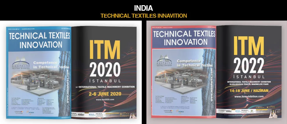 ITM advert in Technical Textiles