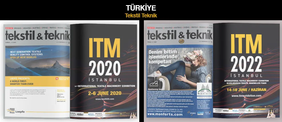 ITM advert in Tekstil Teknik