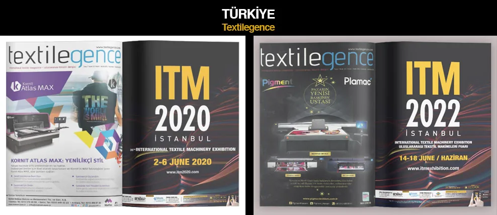 ITM advert in Textilegence