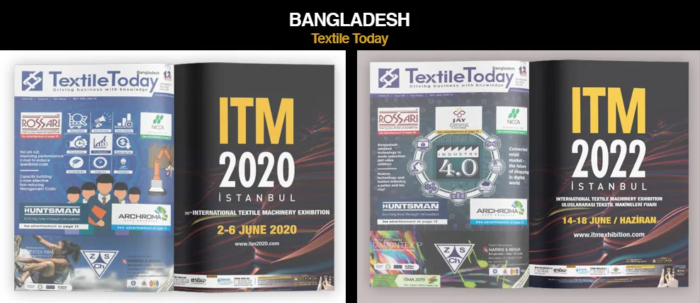 ITM advert in Textile Today