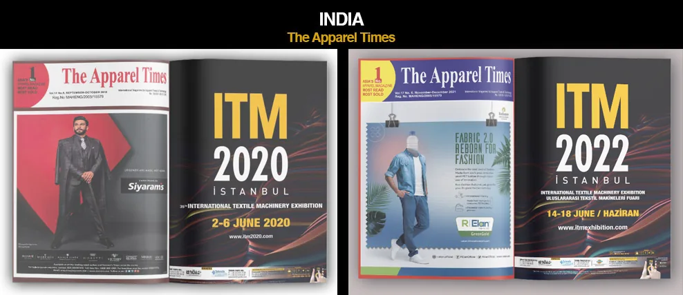 ITM advert in The Apparel Times