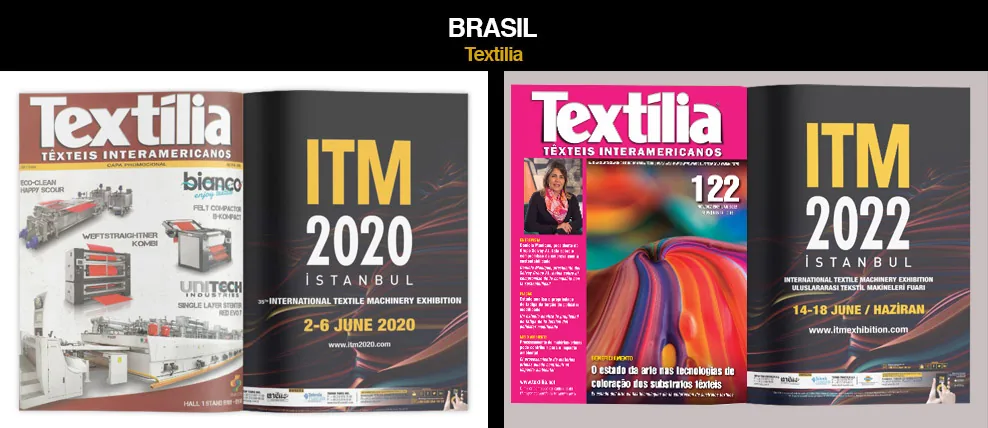 ITM advert in Textilia