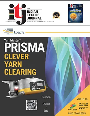 ITM advert in India Textile