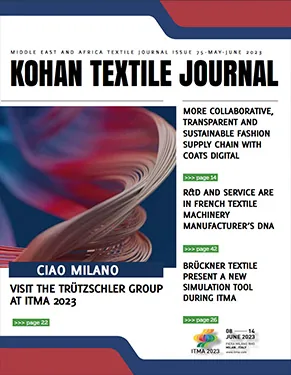 ITM advert in Kohan Textile Journal