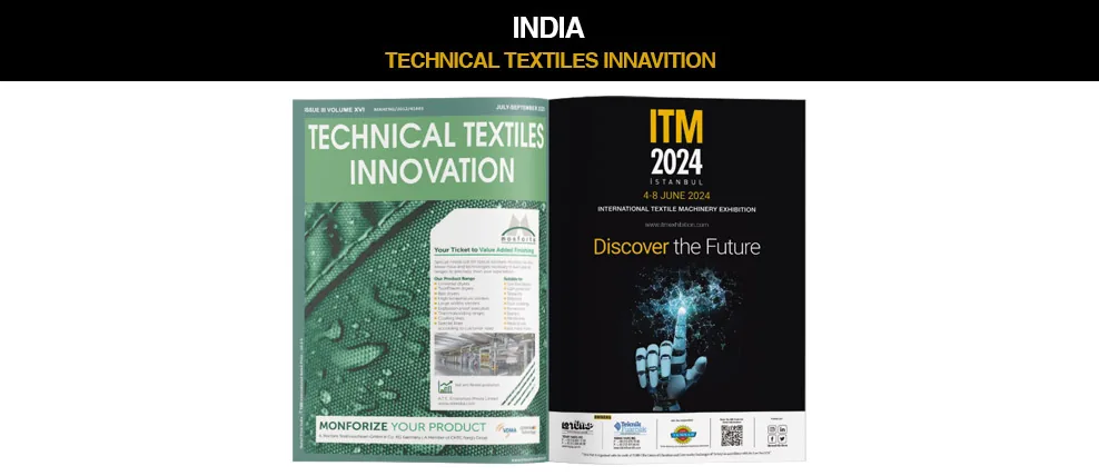 ITM advert in Technical Textiles Innovation