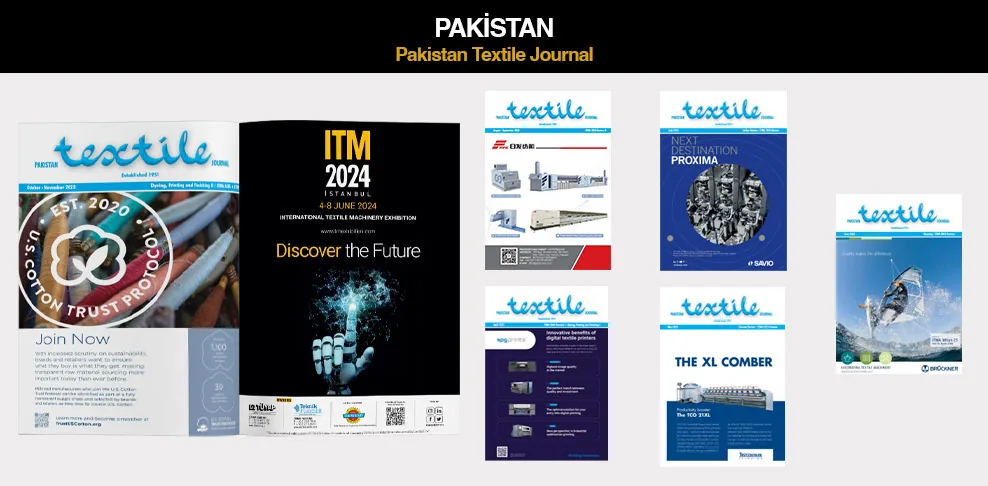 ITM advert in Pakistan Textile Journal