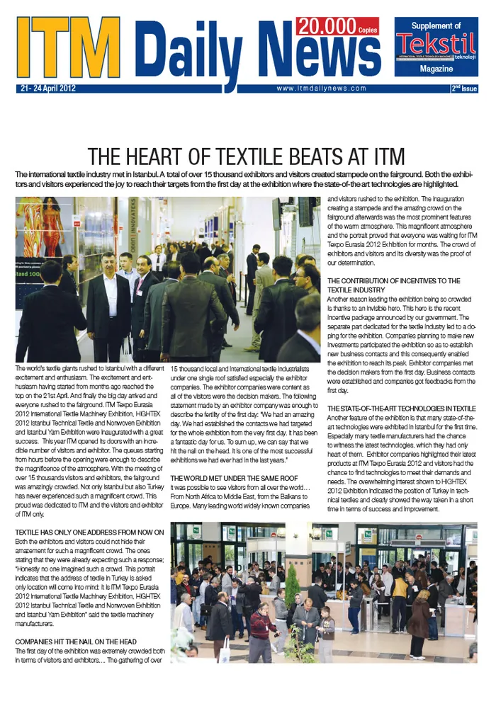 ITM Daily News ITM 2012 · Day 2